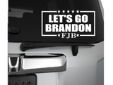 Let's Go Brandon FJB Decal